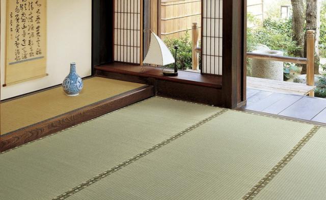 国産上敷 琥珀(こはく) 江戸間 8帖(代引不可)【送料無料】
