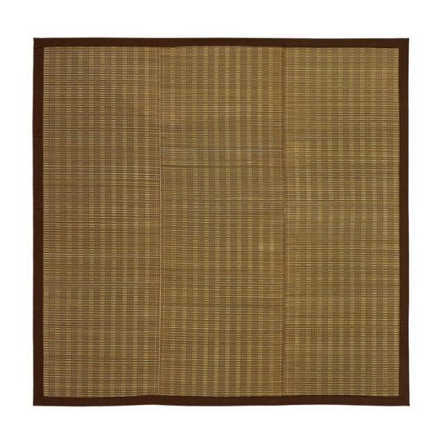 い草コンパクトラグ(裏貼り) 仙名(せんな) 約180×180cm BE(代引不可)【送料無料】