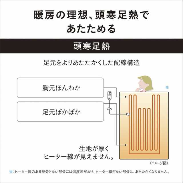 Panasonic パナソニック 電気かけしき毛布 シングルMサイズ ベージュ