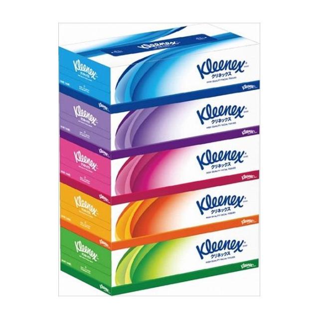 【12個セット】 日本製紙クレシア クリネックスティシュー 5箱パックまとめ買い まとめ売り セット販売 セット 業務用 備蓄(代引不可)【