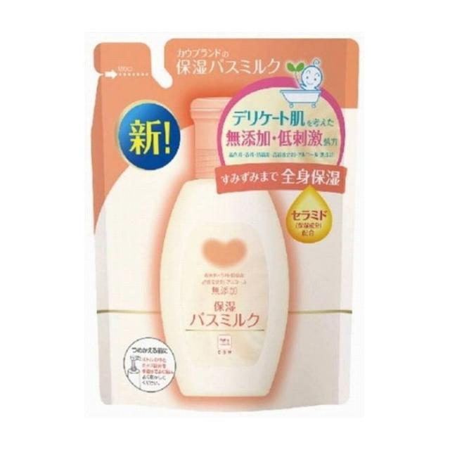 牛乳石鹸共進社 カウブランド 無添加保湿バスミルク 詰替用・480mL 化粧品(代引不可) その他入浴剤