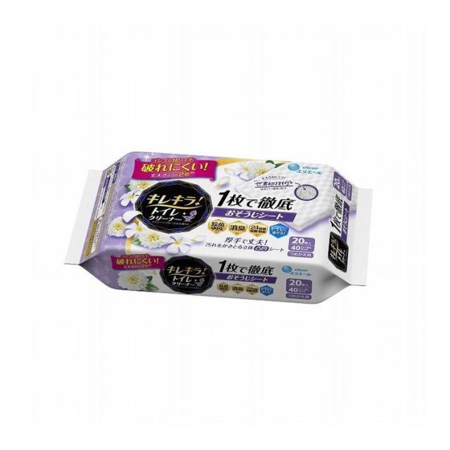 【単品16個セット】 エリエールキレキラ!トイレつめかえ20枚 大王製紙株式会社(代引不可)【送料無料】の通販は 8,430円