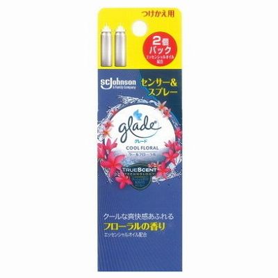 【単品16個セット】 グレード消臭センサー&amp;スプレークールフローラルつけかえ用2個パック まとめ買い(代引不可)【送料無料】