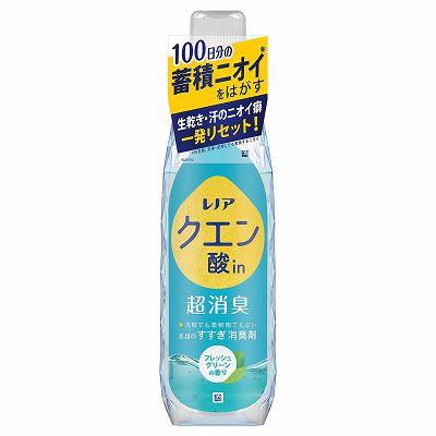 【単品12個セット】 レノアクエン酸in超消臭フレッシュグリーンの香り本体 まとめ買い(代引不可)【送料無料】の通販は