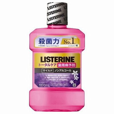 【単品18個セット】 薬用リステリントータルケア歯周マイルド1000mL まとめ買い(代引不可)【送料無料】