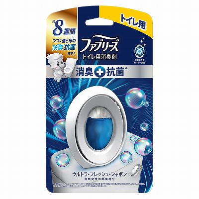 【単品16個セット】 ファブリーズW消臭トイレ用消臭剤+抗菌ウルトラ フレッシュ シャボン まとめ買い(代引不可)【送料無料】の通販は