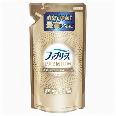 【単品18個セット】 ファブリーズW除菌+消臭プレミアム無香料つめかえ まとめ買い(代引不可)【送料無料】