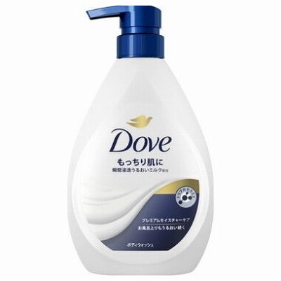 【単品16個セット】 ダヴボディウォッシュプレミアムモイスチャーケアポンプ470G まとめ買い(代引不可)【送料無料】