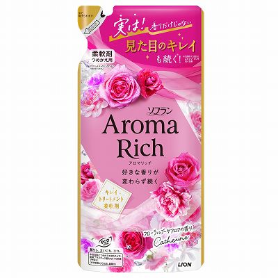 【単品18個セット】 ソフランアロマリッチキャサリンつめかえ用380ml まとめ買い(代引不可)【送料無料】の通販は