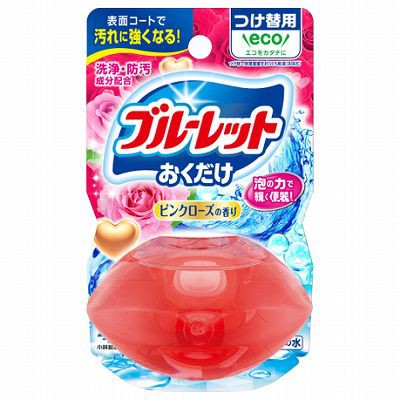 【単品20個セット】 液体ブルーレットおくだけつけ替用ピンクローズの香り まとめ買い(代引不可)【送料無料】の通販は 5,396円