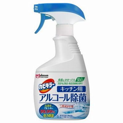 【単品12個セット】 カビキラーアルコール除菌キッチン用本体 まとめ買い(代引不可)【送料無料】の通販は