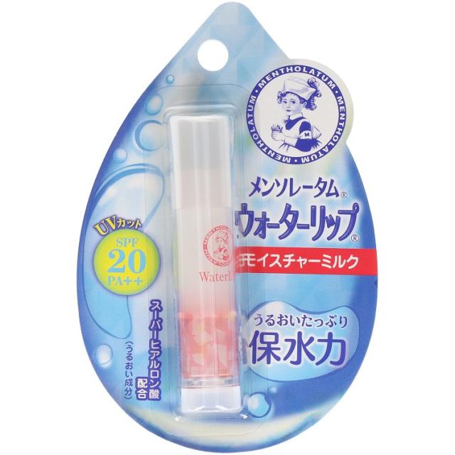 【21個セット】ロート製薬 メンソレータム ウォーターリップ モイスチャーミルク(代引不可)【送料無料】