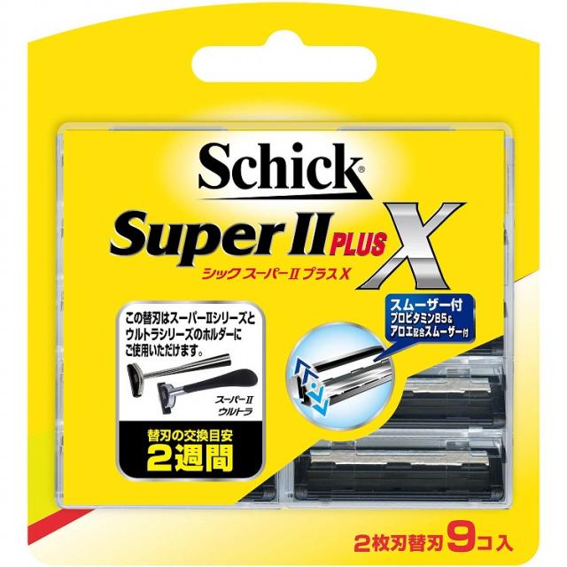 【29個セット】シック・ジャパン スーパー2プラス替刃(9コ入)(代引不可)【送料無料】の通販は