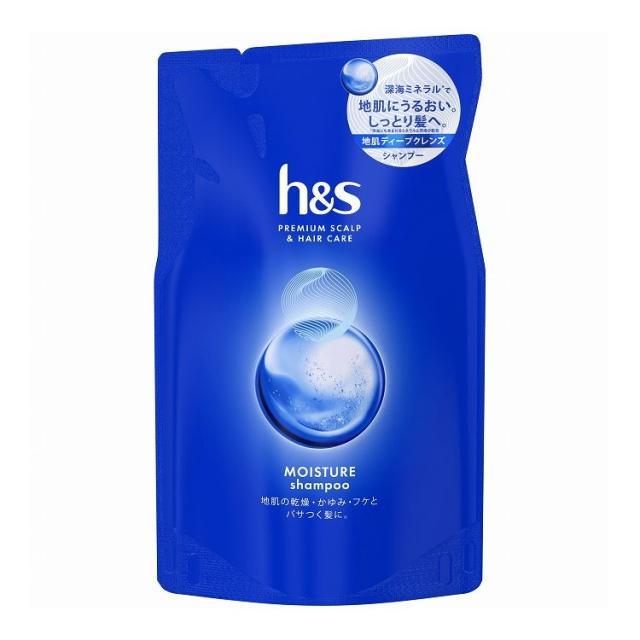 【単品29個セット】 P&G h&s モイスチャー シャンプー つめかえ(代引不可)【送料無料】の通販は 14,457円