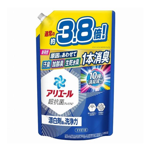 【単品30個セット】 P&G アリエールジェル つめかえウルトラジャンボサイズ(代引不可)【送料無料】の通販は