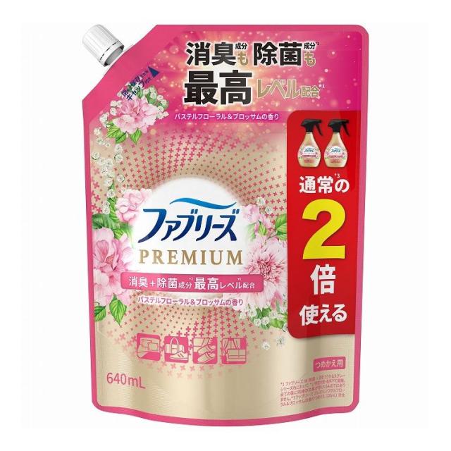 【単品13個セット】 P&G ファブリーズW除菌+消臭 プレミアム パステルフローラル&ブロッサムの香り つめかえ特大サイズ(代引不可)【送料無料】 10,606円