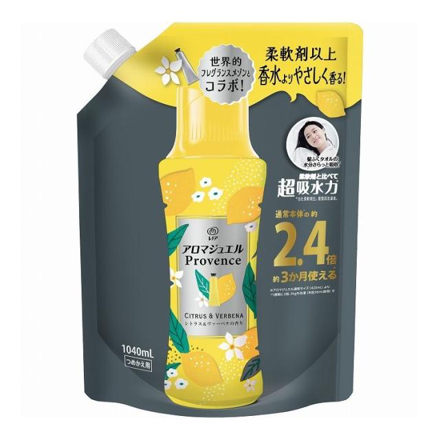 【単品16個セット】 P&G レノアアロマジュエル シトラス&ヴァーベナの香りつめかえ用特大サイズ(代引不可)【送料無料】の通販は