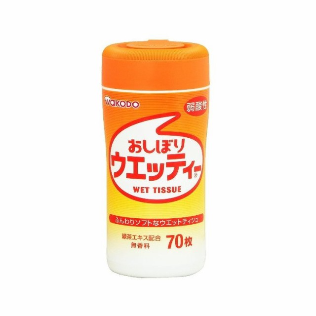 【単品24個セット】 アサヒグループ食品 新おしぼりウエッティ ウェットティッシュ 70枚(代引不可)【送料無料】