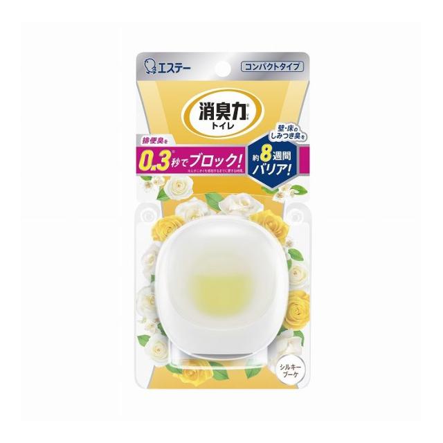 【単品29個セット】 エステー 消臭力 コンパクト トイレ用 本体 シルキーブーケ(代引不可)【送料無料】