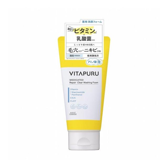 【単品14個仕かける】 コーセーコスメポート ビタプル 取り繕い クリアウォッシングフォーム(代引不可)【貨物輸送無料】