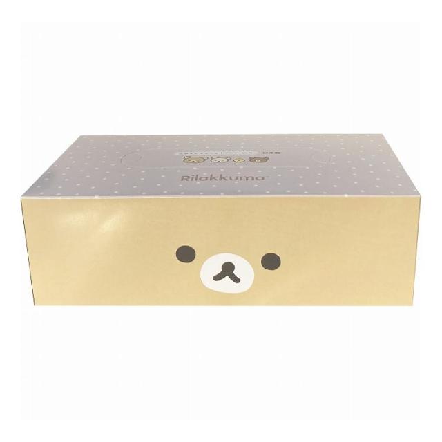 【単品16個セット】 ハヤシ商事 リラックマキュートボックスティシュ150組(代引不可)【送料無料】