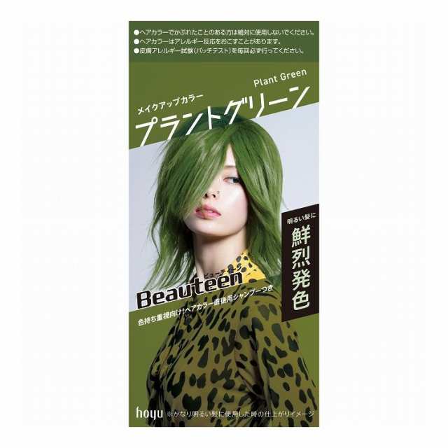 【単品19個セット】 ホーユー ビューティーン メイクアップカラー プラントグリーン(代引不可)【送料無料】の通販は