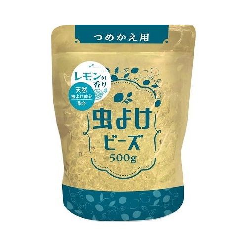 【単品28個セット】 ウエ・ルコ 虫よけビーズ2つめかえ用レモンの香り(代引不可)【送料無料】