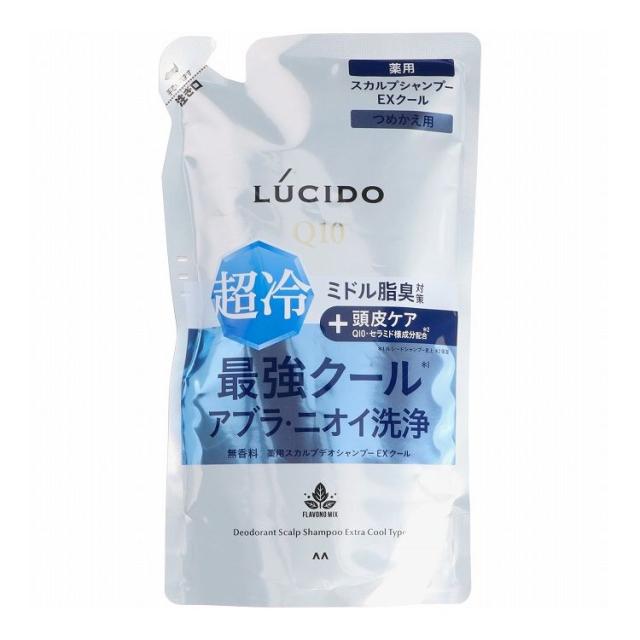 【単品27個セット】 マンダム ルシード 薬用スカルプデオシャンプー EXクールタイプ つめかえ用 (医薬部外品)(代引不可)【送料無料】