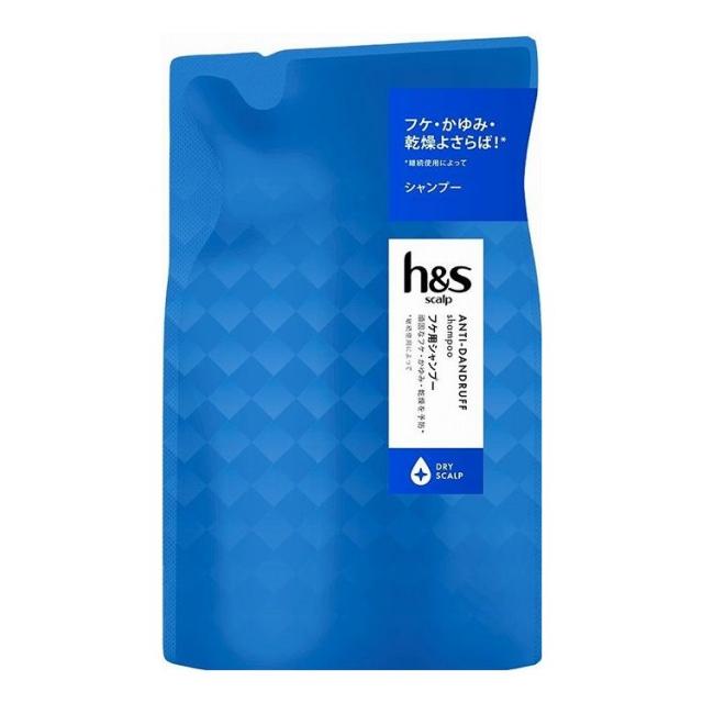 【単品12個セット】 P&amp;G h&amp;s scalp ドライスカルプ シャンプー つめかえ 300ML(代引不可)【送料無料】