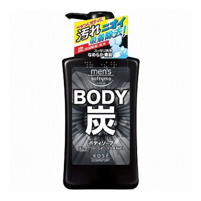 【単品9個セット】 コーセーコスメポート メンズソフティモボディソープ炭 550ML(代引不可)【送料無料】 8,314円