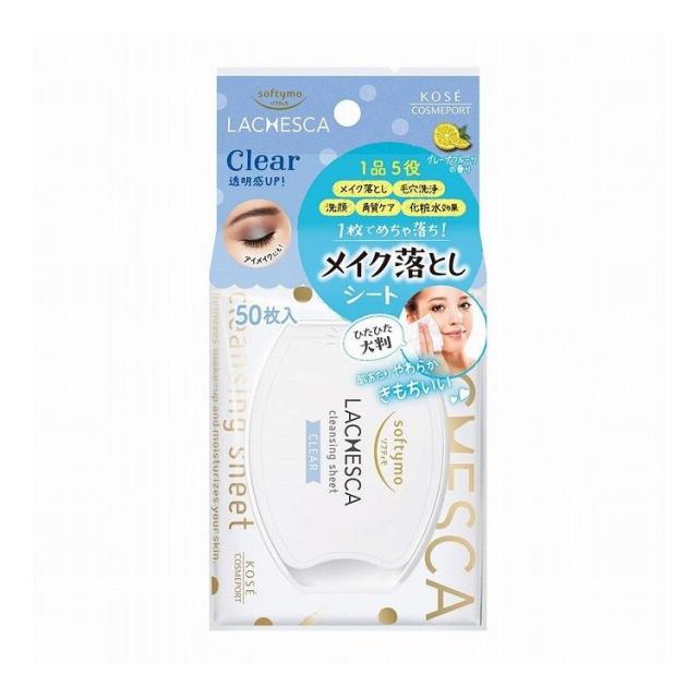【単品12個セット】 コーセーコスメポート ソフティモ ラチェスカ水クレンジングシート(クリア) 50枚(代引不可)【送料無料】の通販は 6,655円