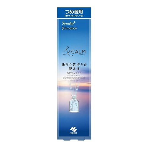【単品27個セット】 小林製薬 Sawaday+&Emotionつめ替用おだやかアロマ(代引不可)【送料無料】の通販は