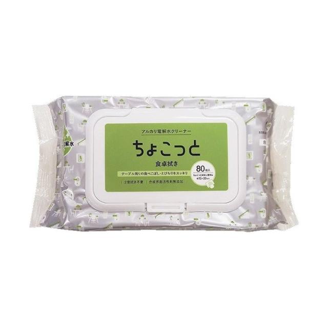 【単品30個セット】 服部製紙 NTA-1食卓のちょこっと拭き用80枚(代引不可)【送料無料】