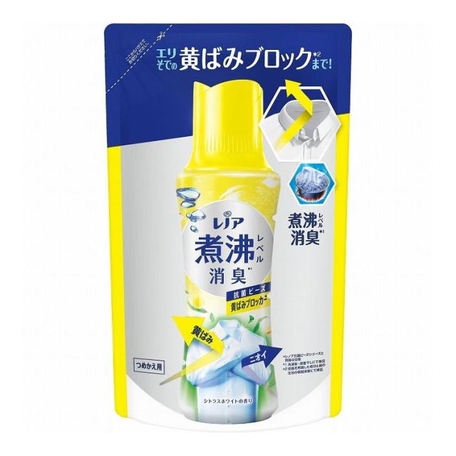 【単品15個セット】 レノア煮沸レベル消臭抗菌ビーズ 黄ばみブロッカー シトラスホワイトの香りつめかえ用(代引不可)【送料無料】 8,102円