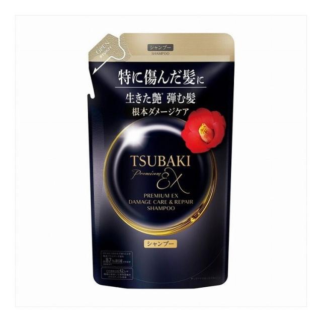 【単品20個セット】 TSUBAKI(ツバキ) プレミアムEX ダメージケア&リペア シャンプーかえ(代引不可)【送料無料】
