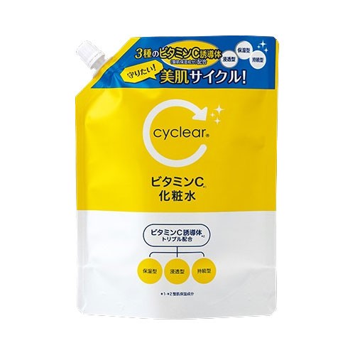 【単品15個セット】 cyclear ビタミンC 化粧水 詰替(代引不可)【送料無料】の通販は洗顔料