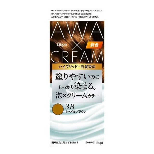 【単品8個セット】 ビゲン 泡クリームカラー 3B キャメルブラウン(代引不可)【送料無料】の通販は 10,178円