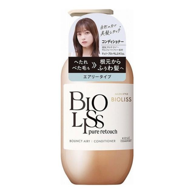 【単品12個セット】 サロンスタイル ビオリス ピュアレタッチ ぺたふぅわ ヘアコンディショナー(代引不可)【送料無料】