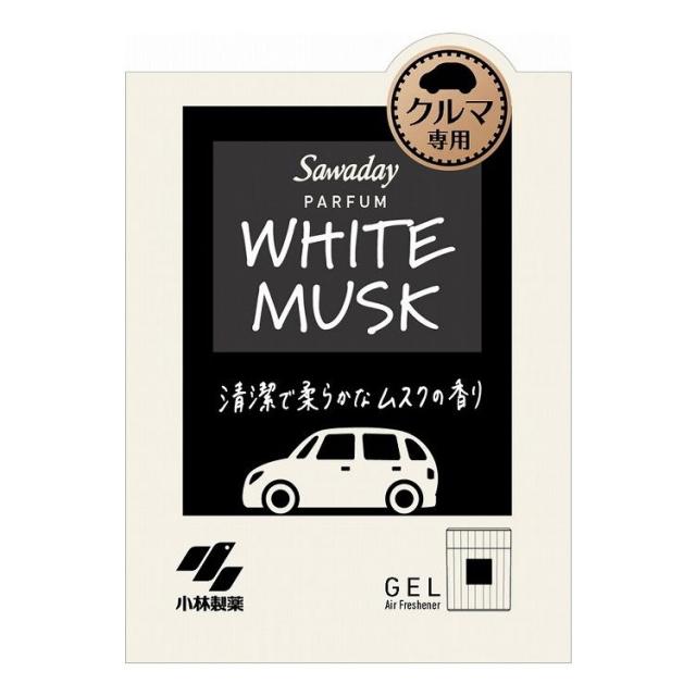 【単品18個セット】 Sawadayクルマ専用ゲル パルファムホワイトムスク(代引不可)【送料無料】の通販は 8,404円