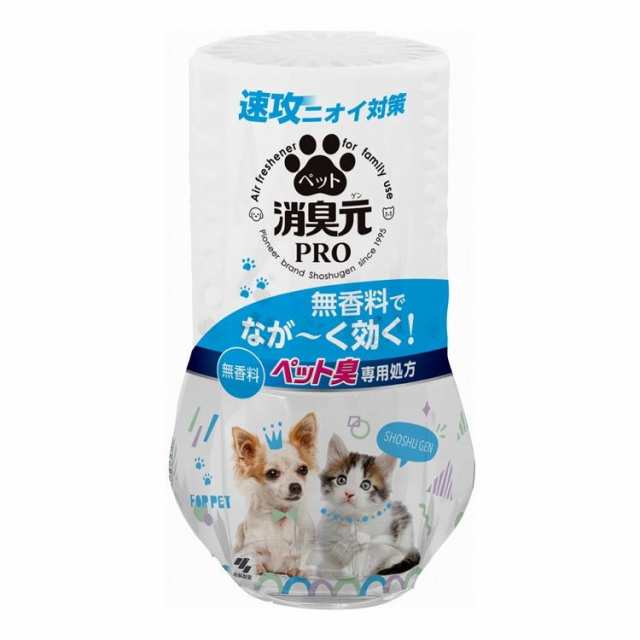 【単品10個セット】 消臭元PRO ペット 無香料(代引不可)【送料無料】の通販は