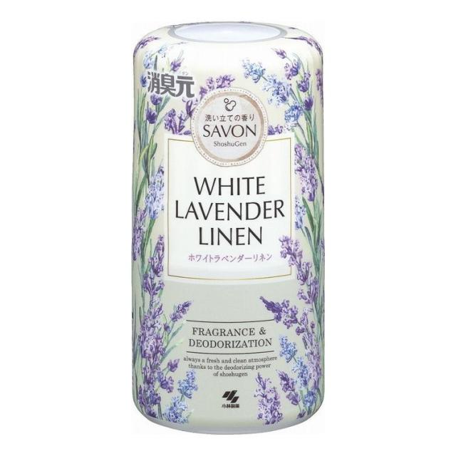 【単品15個セット】 消臭元SAVON ホワイトラベンダーリネン(代引不可)【送料無料】