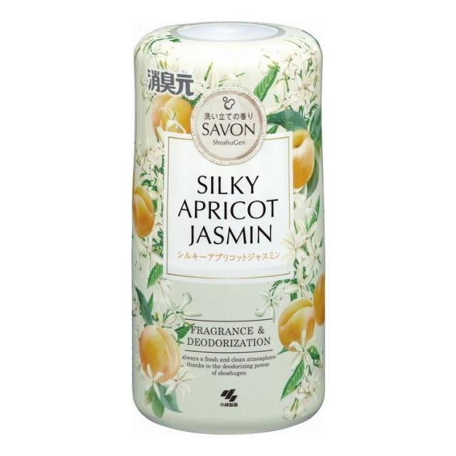 【単品15個セット】 消臭元SAVON シルキーアプリコットジャスミン(代引不可)【送料無料】