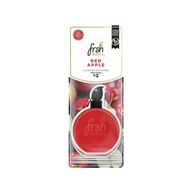 【単品15個セット】 フレッシュセンツ ペーパーフレグランス レッドアップル ツイン(代引不可)【メール便配送】【送料無料】