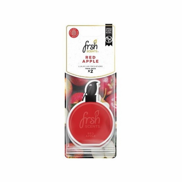 【単品18個セット】 フレッシュセンツ ペーパーフレグランス レッドアップル ツイン(代引不可)【メール便配送】【送料無料】の通販は