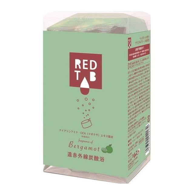 遠赤外線炭酸浴 REDTAB ベルガモットの香り 50g×6錠入×12個セット 遠赤外線炭酸浴 REDTAB ベルガモットの香り 50g×6錠入