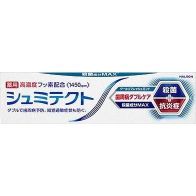 【単品17個セット】 シュミテクト 歯周病ダブルケア クールリフレッシュミント(1450ppm)(代引不可)【送料無料】の通販は 12,719円