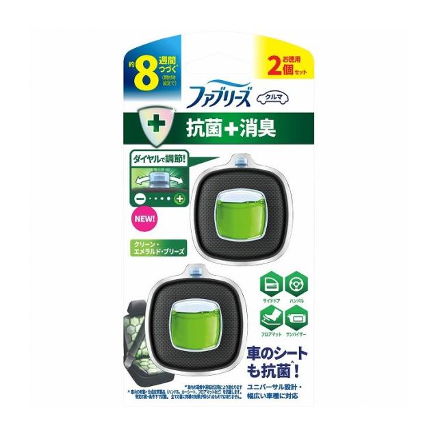【単品16個セット】ファブリーズイージークリップエキスパートクリーン・エメラルド・ブリーズ2個パック(代引不可)【送料無料】の通販は 12,214円