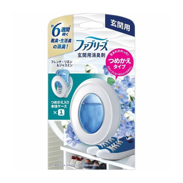 【単品18個セット】ファブリーズ玄関用消臭剤フレンチ・リネン&amp;ジャスミン本体(代引不可)【送料無料】