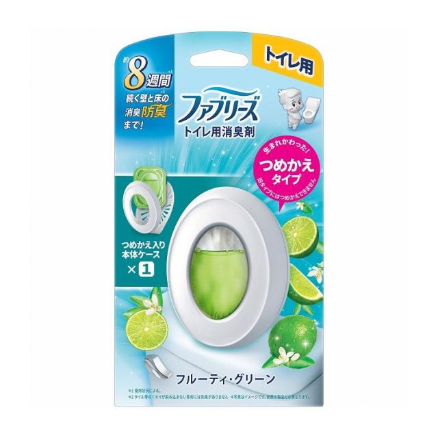 【単品21個セット】ファブリーズトイレ用消臭剤フルーティ・グリーン本体(代引不可)【送料無料】
