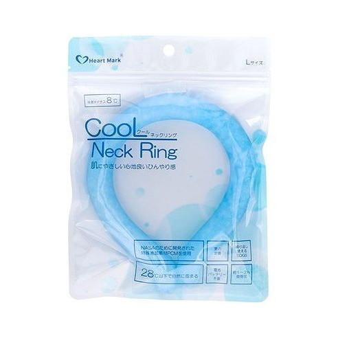 【単品18個セット】 クールネックリング ブルー無地 L KK物産(代引不可)【送料無料】